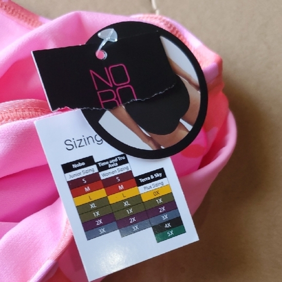 No Boundaries Pink Bikini Briefs NWT Juniors Large - Picture 5 of 9